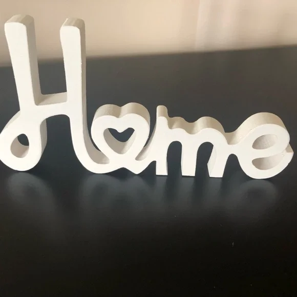 Decor Sign “Home” 🤍 - Picture 3 of 6